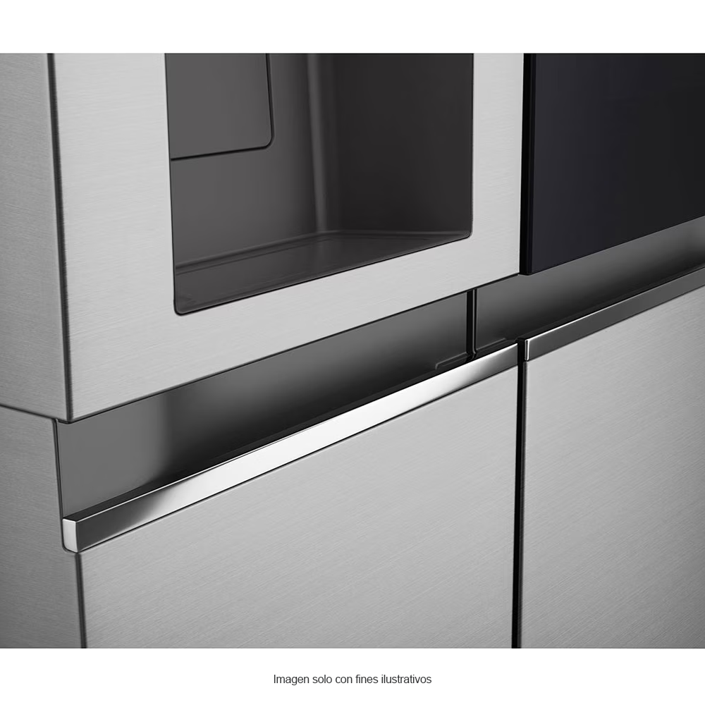 Refrigeradora Side By Side 22pc VS25GIMW LG | InstaView Door-in-Door | metal decorativo |  Door cooling | sistema ThinQ