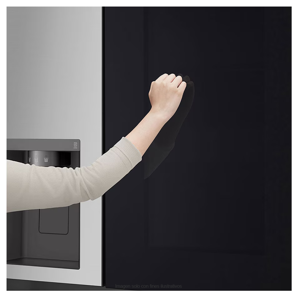 Refrigeradora Side By Side 22pc VS25GIMW LG | InstaView Door-in-Door | metal decorativo |  Door cooling | sistema ThinQ