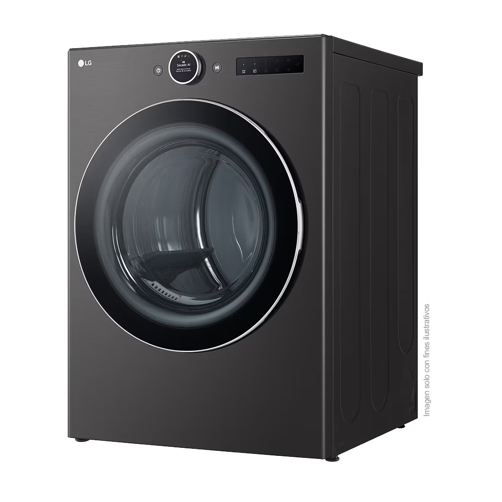 Secadora a gas 22kg DF74BFXS6B LG, Sistema TurboSteam, AI Sensor Dry, ThinQ.