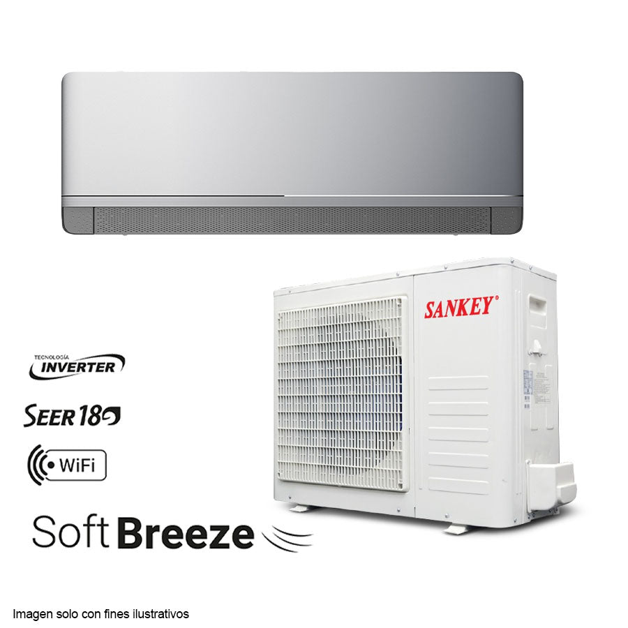 Aire acondicionado Split inverter ES18ID6WG 18000BTU Sankey
