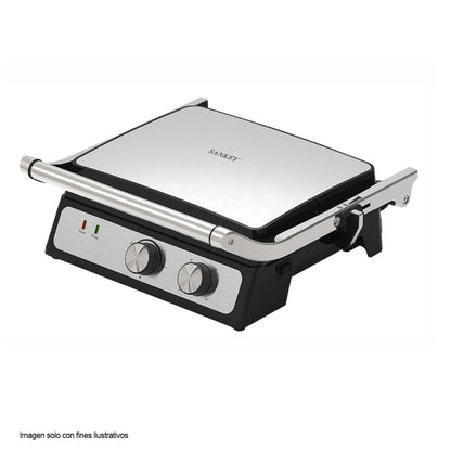 Sandwichera Panini SW-42 Sankey acabado acero inoxidable
