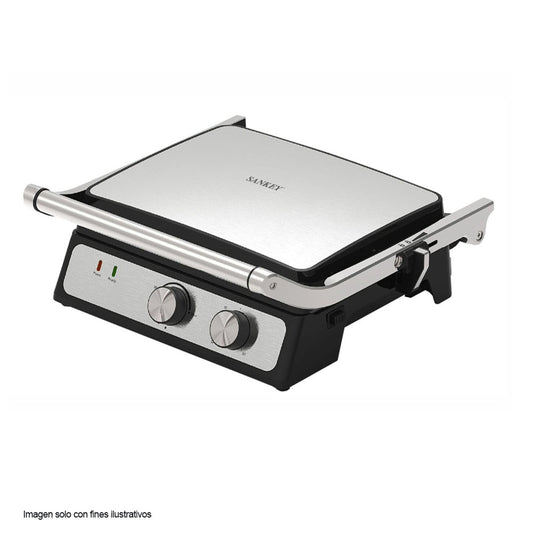 Sandwichera Panini SW-42 Sankey acabado acero inoxidable