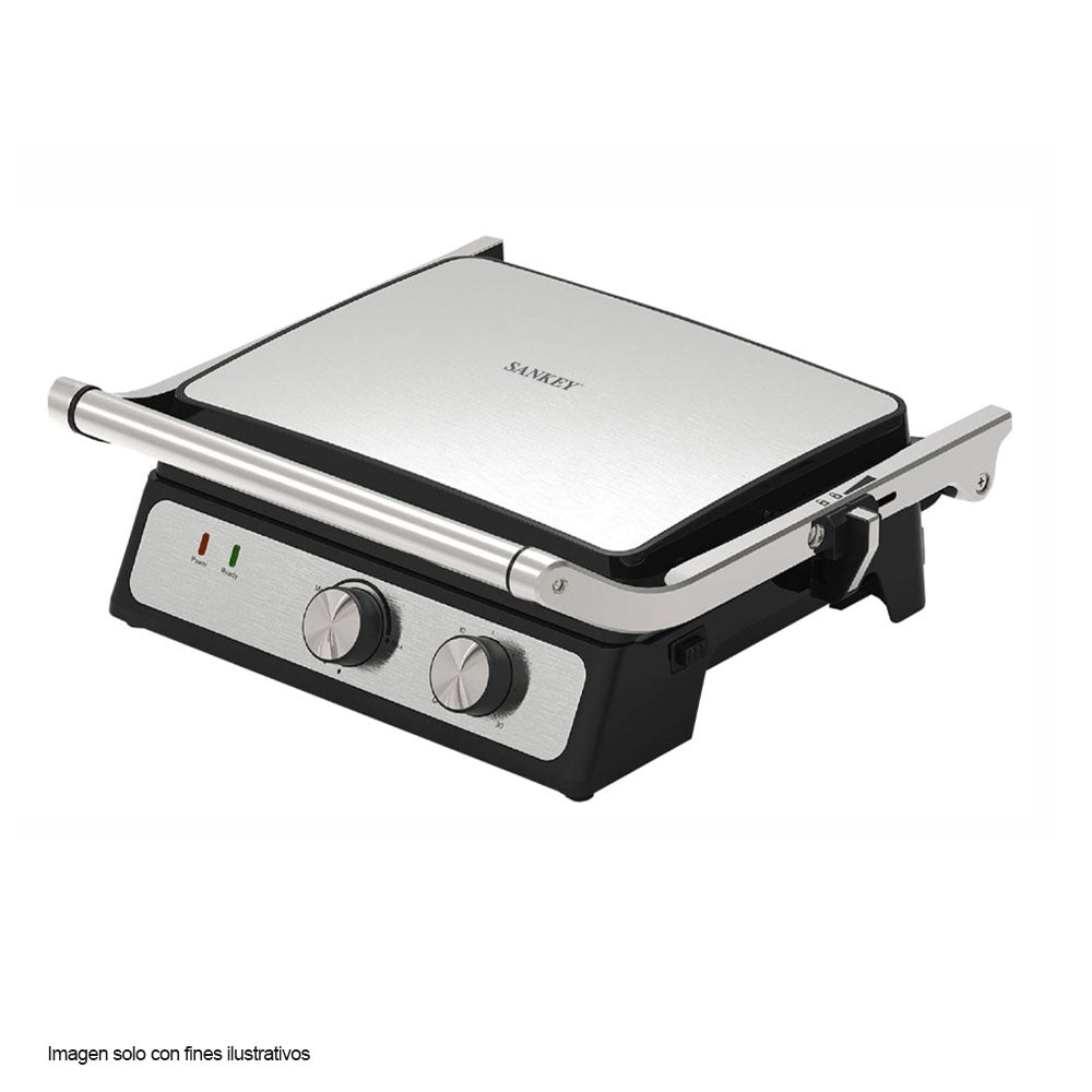Sandwichera Panini SW-42 Sankey acabado acero inoxidable