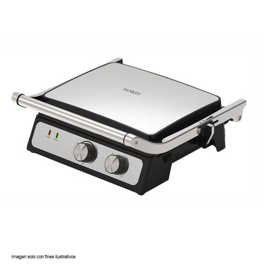 Sandwichera Panini SW-42 Sankey acabado acero inoxidable