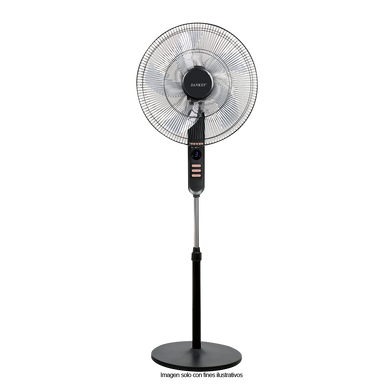 Abanico 18" pedestal FN18ST25RC  Sankey, 3velocidades 5 aspas