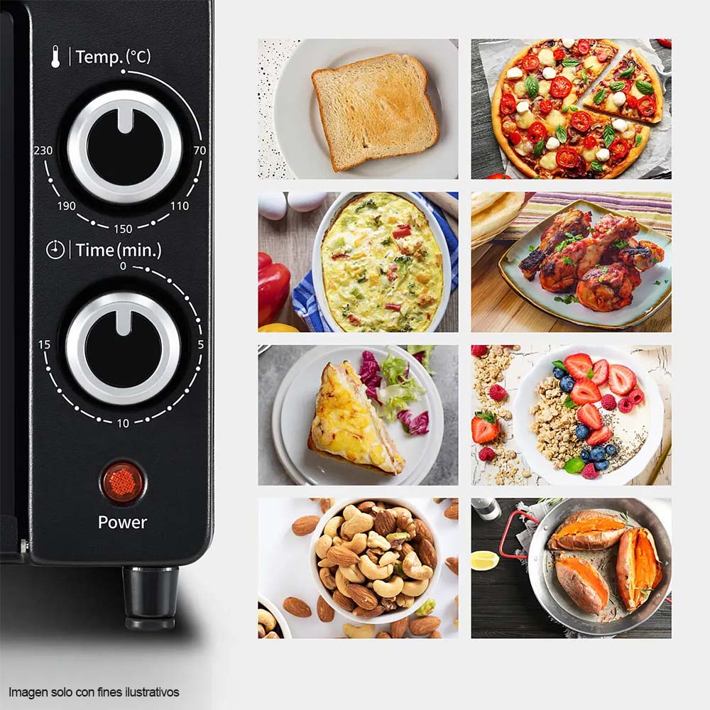 Tostahornos convencional 9 litros NT-H900KZB Panasonic – Rodelag