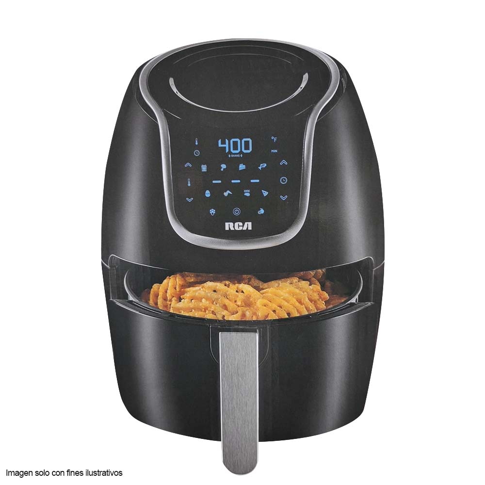 Freidora de aire 3.5 litros RCAF35BX RCA color negro