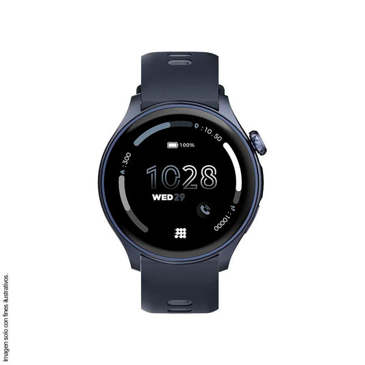 Smartwatch, 1.43”, CT-AURA2-2, Cubitt, Bluetooth AMOLED con llamadas, azul