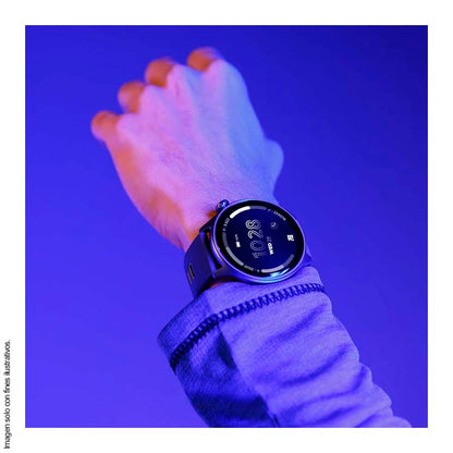 Smartwatch, 1.43”, CT-AURA2-2, Cubitt, Bluetooth AMOLED con llamadas, azul