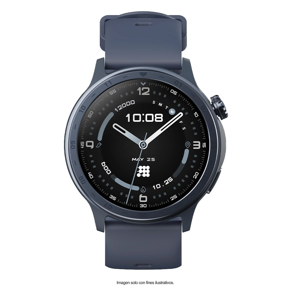 Smartwatch, 1.43”, CT-AURA2, Cubitt, Bluetooth AMOLED con llamadas, color azul