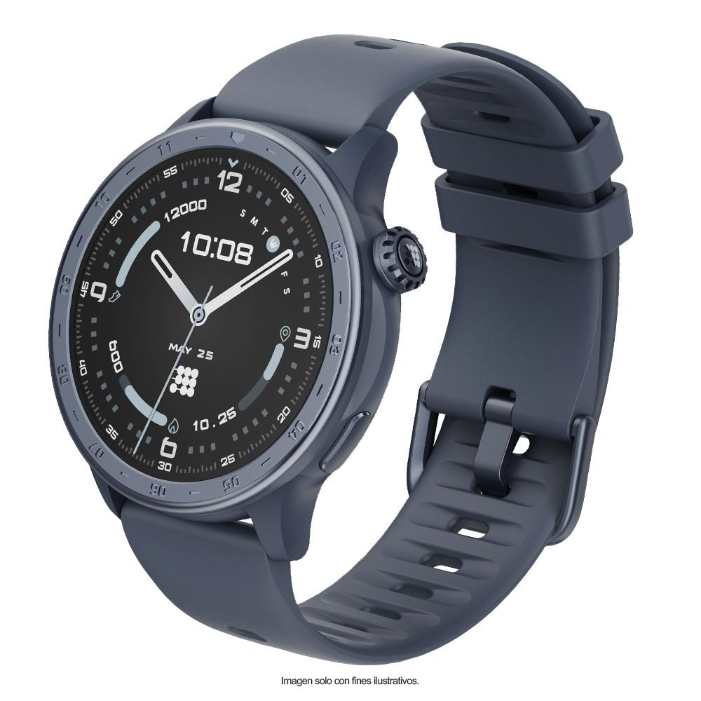 Smartwatch, 1.43”, CT-AURA2, Cubitt, Bluetooth AMOLED con llamadas, color azul