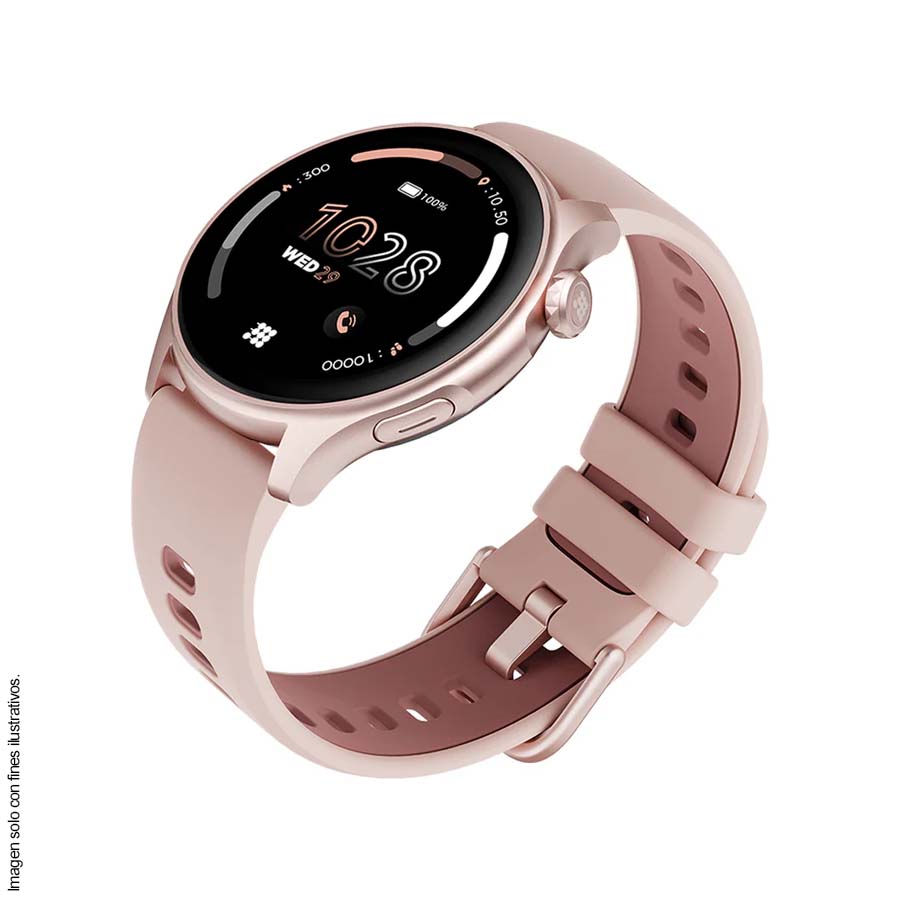 Smartwatch, 1.43”, CT-AURA2-5, Cubitt, Bluetooth 5.3 AMOLED con llamadas, rosado gold