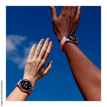 Smartwatch, 1.43”, CT-AURA2-5, Cubitt, Bluetooth 5.3 AMOLED con llamadas, rosado gold