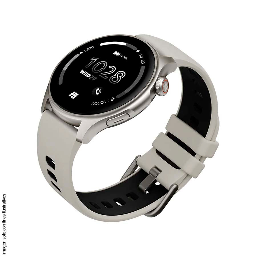 Smartwatch, 1.43”, CT-AURA2-8, Cubitt, Bluetooth 5.3 AMOLED con llamadas, gris