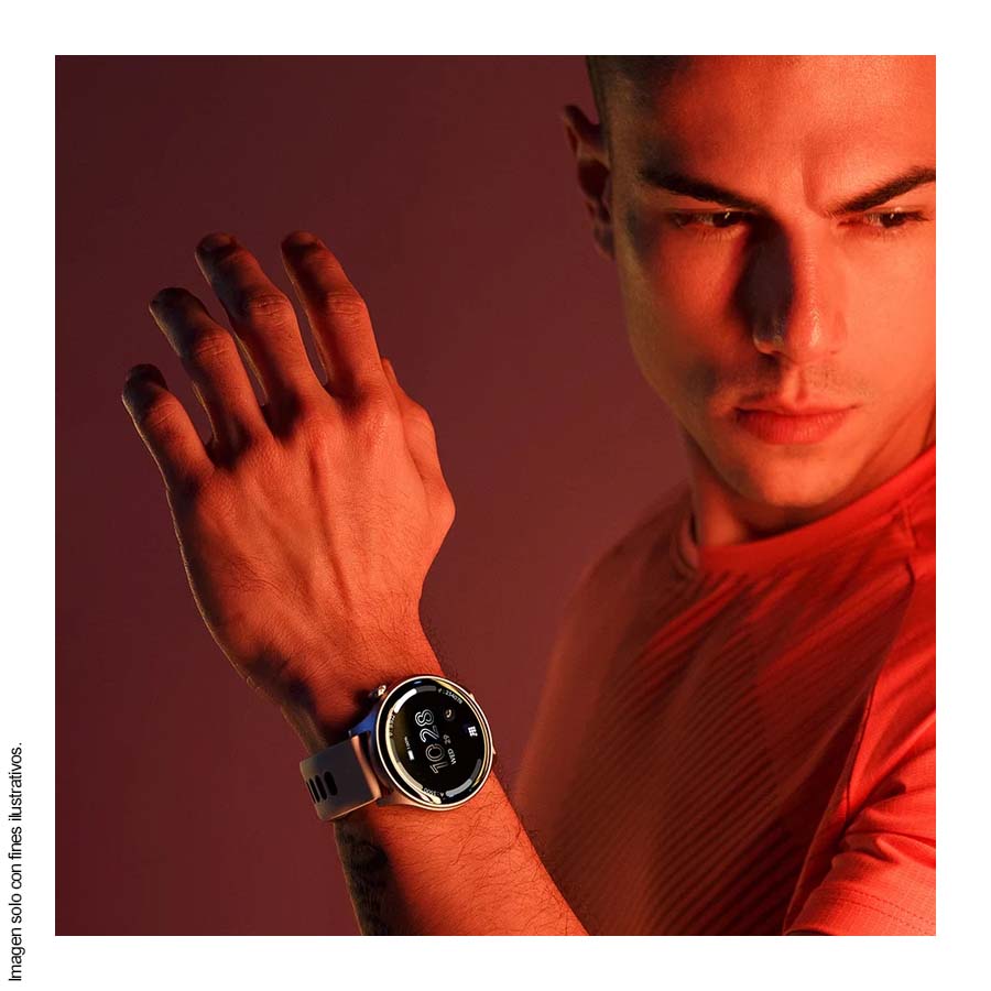 Smartwatch, 1.43”, CT-AURA2-8, Cubitt, Bluetooth 5.3 AMOLED con llamadas, gris