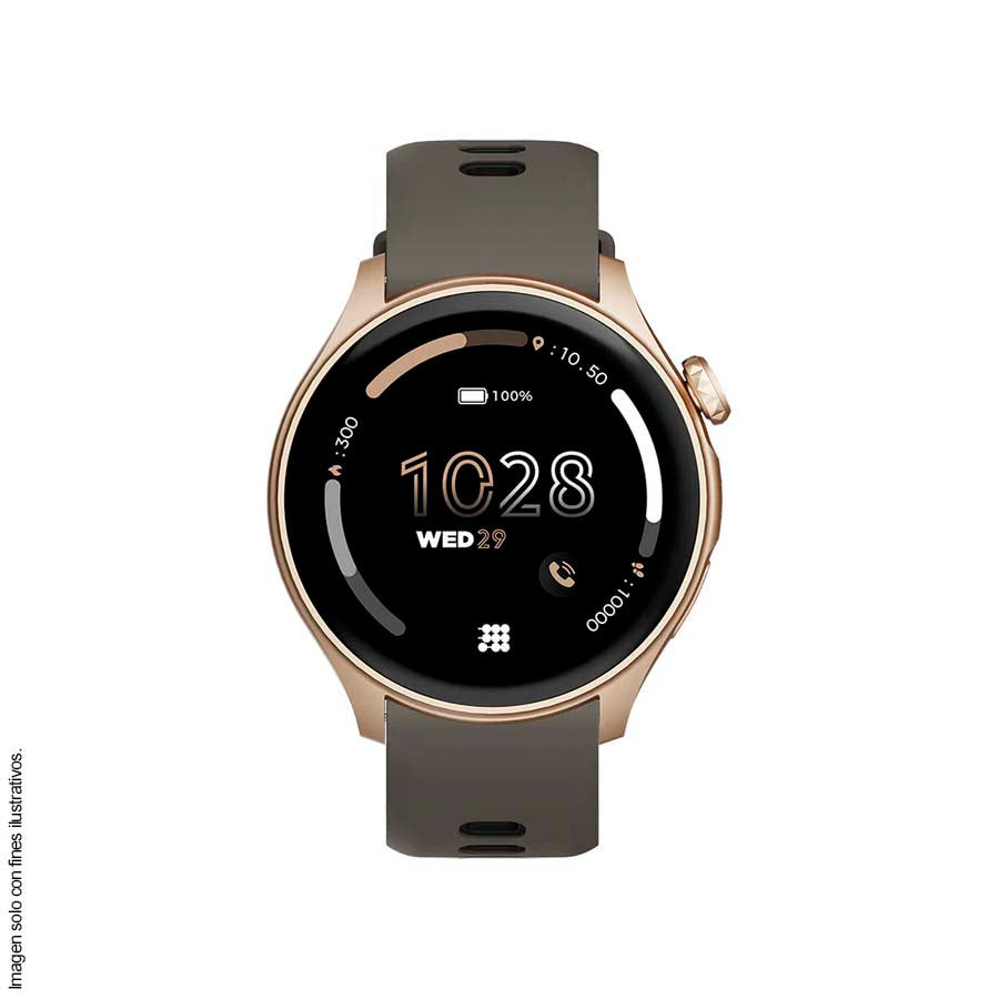 Reloj inteligente AURA CT-AURA2-9 Cubitt color chocolate Gen2 Cubitt