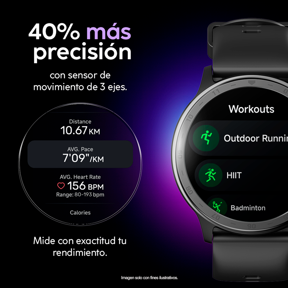Smartwatch, AURA Gen2, CT-AURA2, Cubitt, Mocha Brown