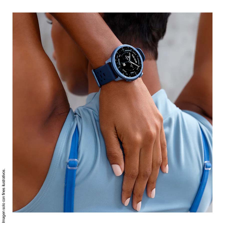 Reloj inteligente Aura Pro2 Gen2 CT-AURAP2-2 color azul Cubitt