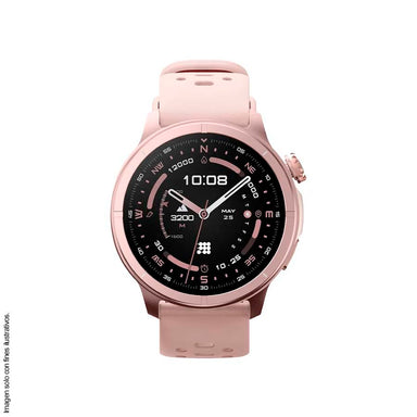 Reloj inteligente Aura Pro2 Gen2 CT-AURAP2-5 color rosado gold Cubitt