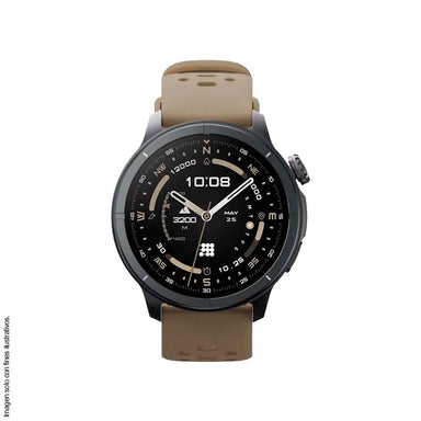 Reloj inteligente Aura Pro2 Gen2 CT-AURAP2-9 color chocolate Cubitt