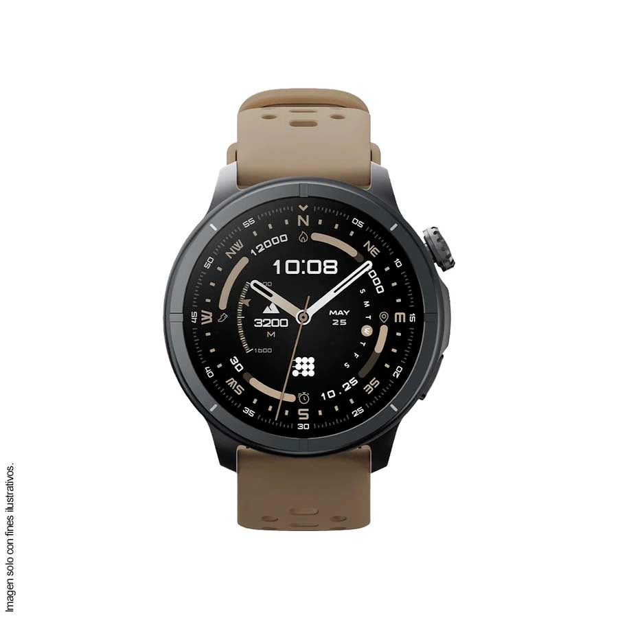 Reloj inteligente Aura Pro2 Gen2 CT-AURAP2-9 color chocolate Cubitt
