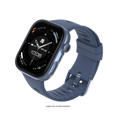 Reloj inteligente, 1.85”, VIVA Gen2, Cubitt, Bluetooth 3ATM, azul