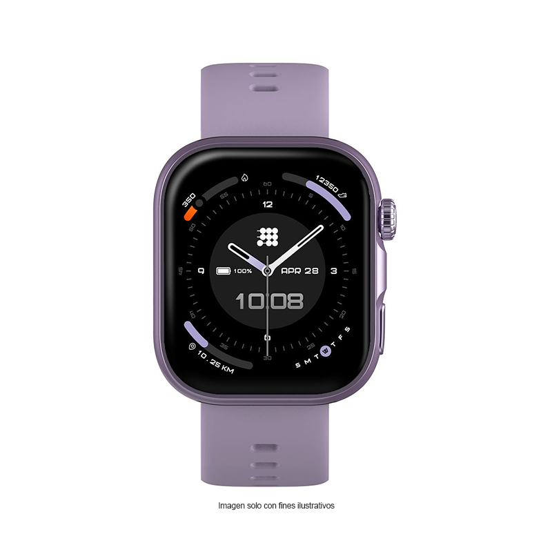 Smartwatch, 1.85”, VIVA Gen2, Cubitt, Bluetooth 3ATM, color lila