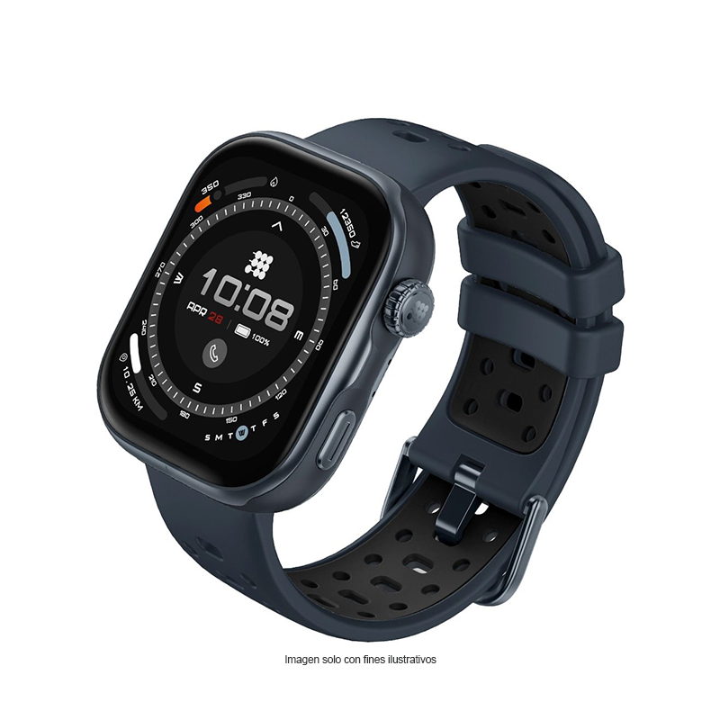 Reloj inteligente, 1.85”, VIVA Pro Gen2, Cubitt, GPS 5ATM Bluetooth, azul