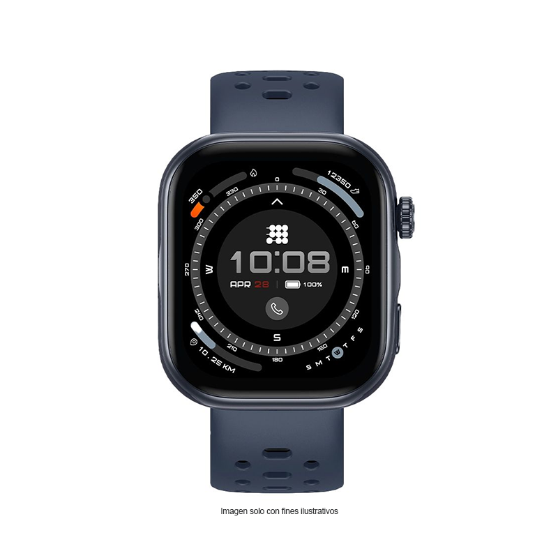 Reloj inteligente, 1.85”, VIVA Pro Gen2, Cubitt, GPS 5ATM Bluetooth, azul