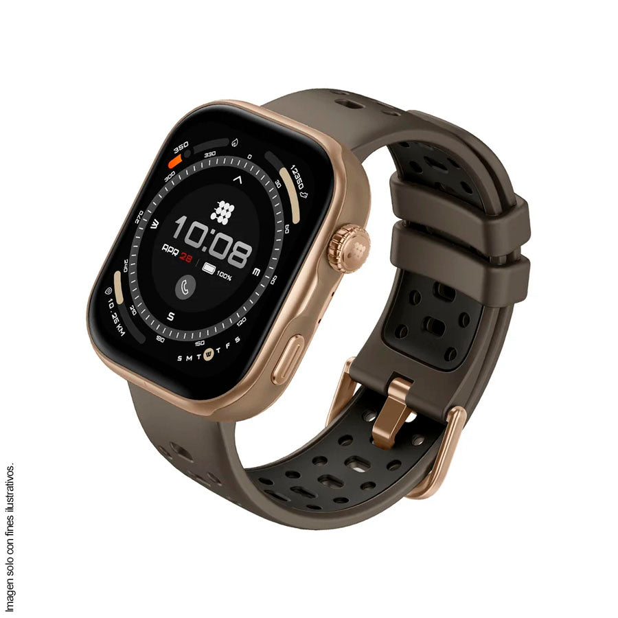 Smartwatch, 1.85”, CT-VIVAP2-9, Viva 2 PRO Gen2, Cubitt, AMOLED GPS integrado Bluetooth, chocolate