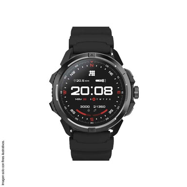 Reloj inteligente, pantalla AMOLED de 1.48” CT-TERRA1 Cubitt color negro