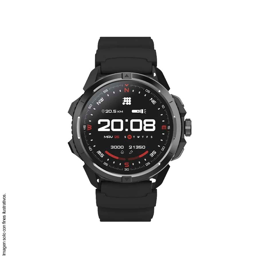 Reloj inteligente, pantalla AMOLED de 1.48” CT-TERRA1 Cubitt color negro