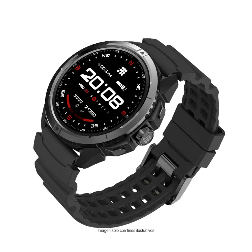Smartwatch, pantalla AMOLED de 1.48” CT-TERRA1 Cubitt color negro
