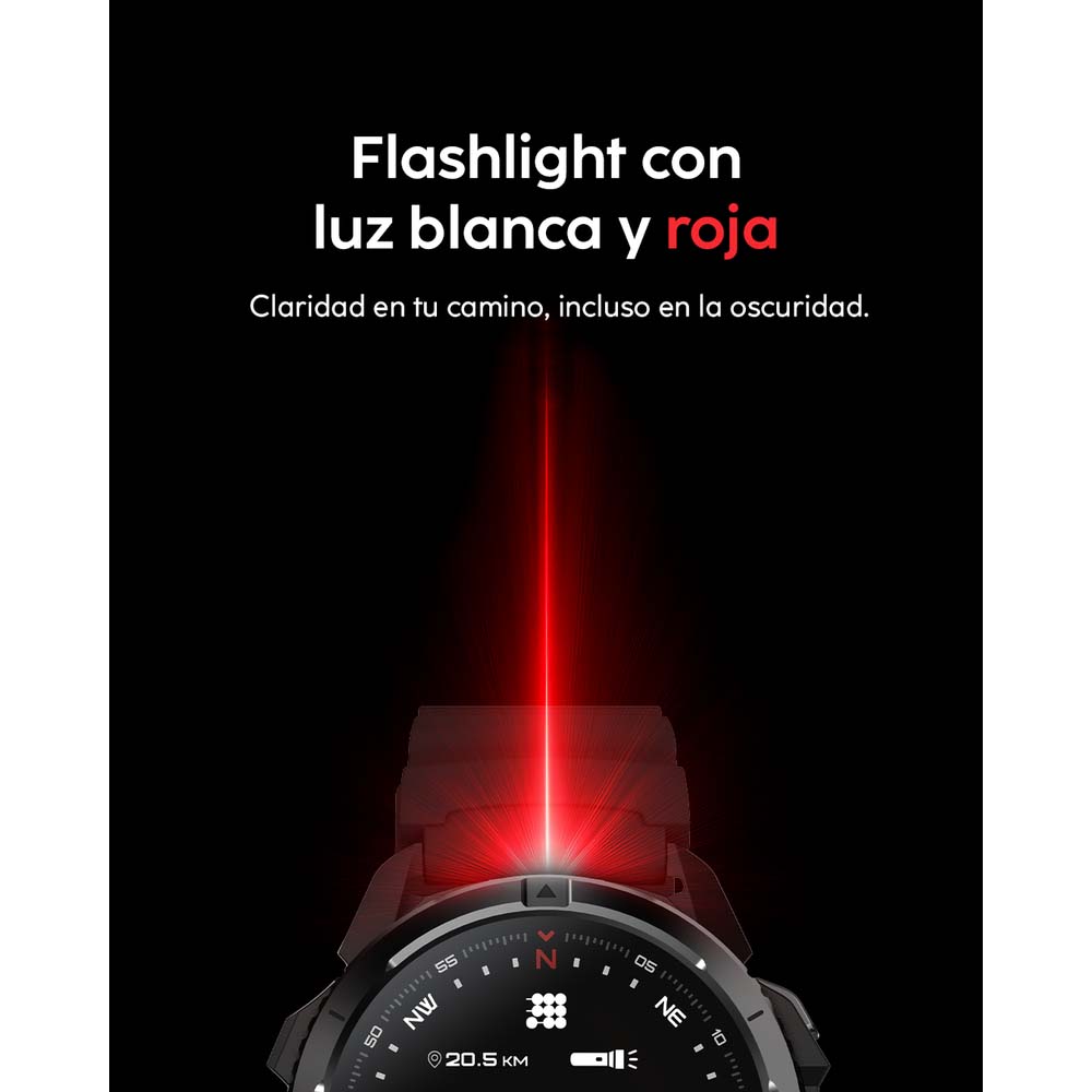Smartwatch, pantalla AMOLED de 1.48” CT-TERRA1 Cubitt color negro