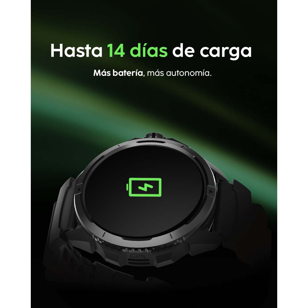 Smartwatch, pantalla AMOLED de 1.48” CT-TERRA1 Cubitt color negro