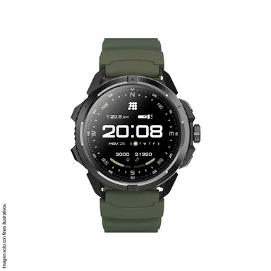 Reloj inteligente, pantalla AMOLED de 1.48” CT-TERRA3 Cubitt color verde militar