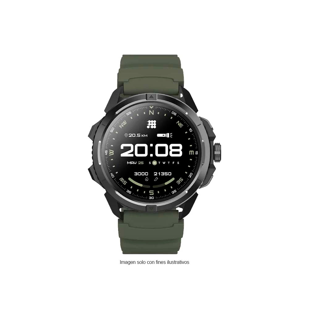 Smartwatch, pantalla AMOLED de 1.48” CT-TERRA3 Cubitt color verde militar