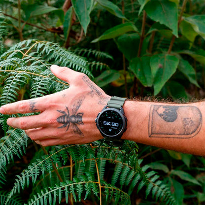 Smartwatch, pantalla AMOLED de 1.48” CT-TERRA3 Cubitt color verde militar