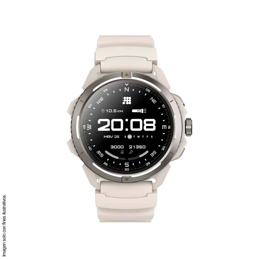 Reloj inteligente, pantalla AMOLED de 1.48” CT-TERRA7 Cubitt color gris