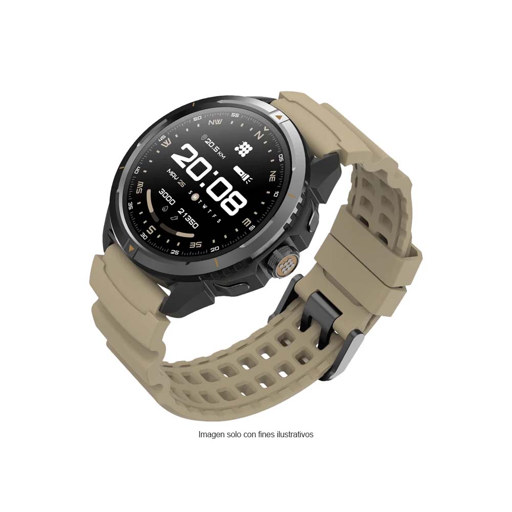 Smartwatch, 1.48”, CT-TERRA9, Cubitt, AMOLED Bluetooth, chocolate