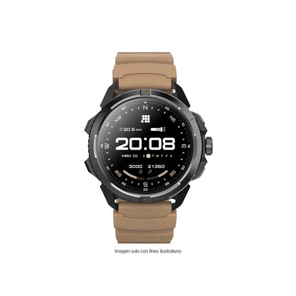 Smartwatch, 1.48”, CT-TERRA9, Cubitt, AMOLED Bluetooth, chocolate