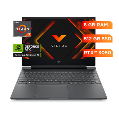 Laptop VICTUS 15-FB3018LA HP, AMD Ryzen 7 7445H 8G 512G + Control HYPER Serie Gladiate alámbrico
