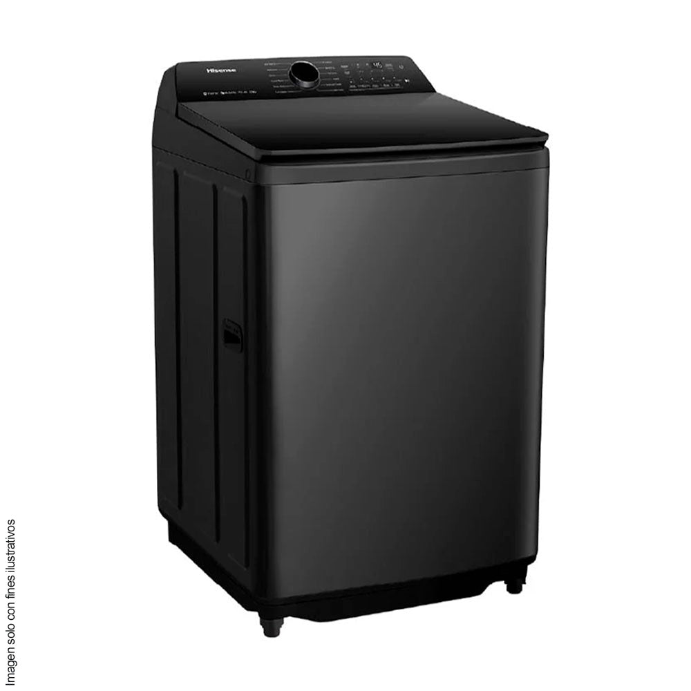 Lavadora automática 20kg WT5I2023DB Hisense color negro