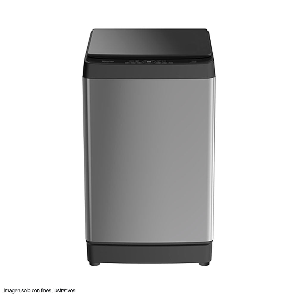 Lavadora automática16 kg Top Load WT5K1623DT Hisense gris titanio