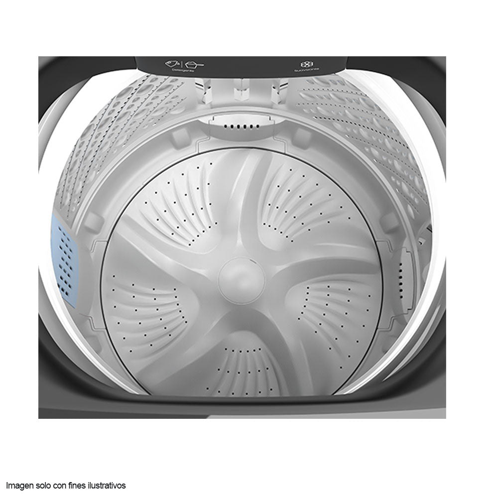Lavadora automática16 kg Top Load WT5K1623DT Hisense gris titanio
