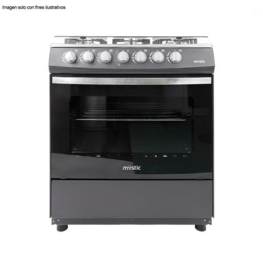 Estufa a gas 30" 6 quemadores AGATA PLUS MY-ST6Q750-PHSC-GY  Mystic