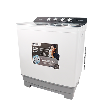 Lavadora Semi automática 18kg WM-1817SS, Mystic, tina acero inoxidable.
