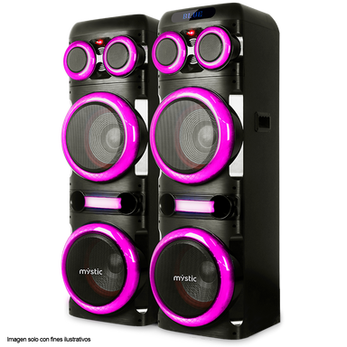 Parlantes MY-PS993U 120Wx2 RMS sistema de sonido Mystic