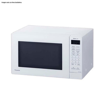 Microondas 1.2pc NN-ST65QWRPH color blanco, inverter, 19 menús automáticos Panasonic