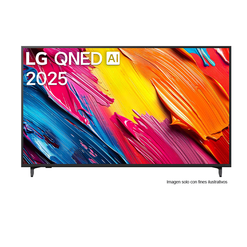 Televisor LED Smart 55" 4k | 65QNED73ASA LG | color Dinámico QNED | Procesador α7 AI 4K Gen8